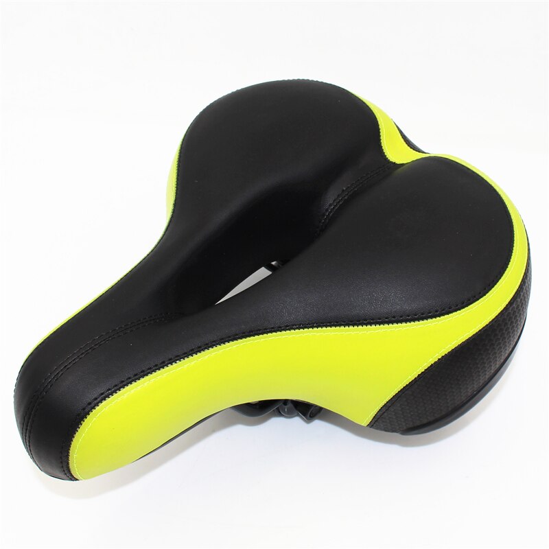 Selle de vélo large et épaisse en silicone