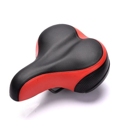 Selle de vélo large et épaisse en silicone