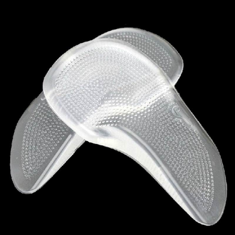 Semelles anti-douleur orthopédiques en gel de silicone, 2 paires