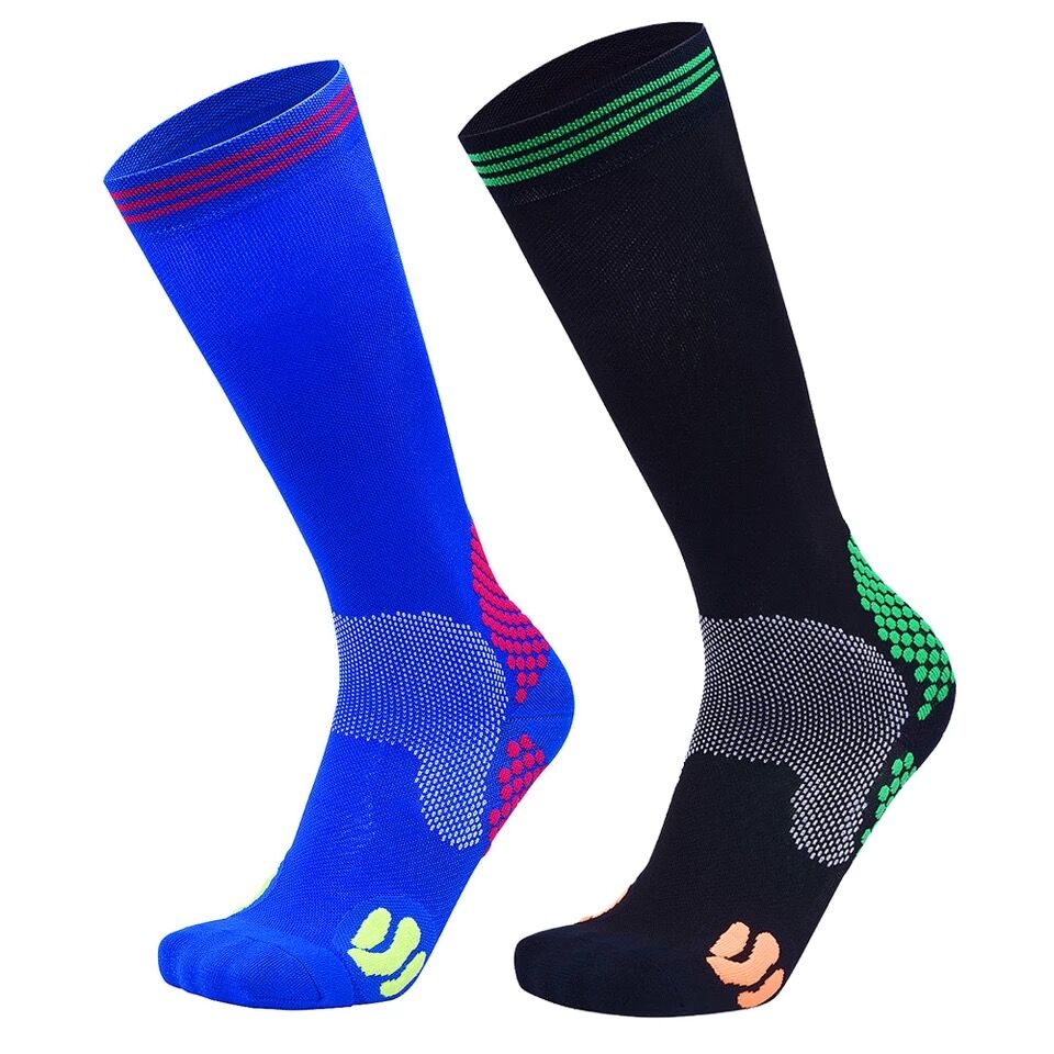 Longues chaussettes de compression médicales professionnelles