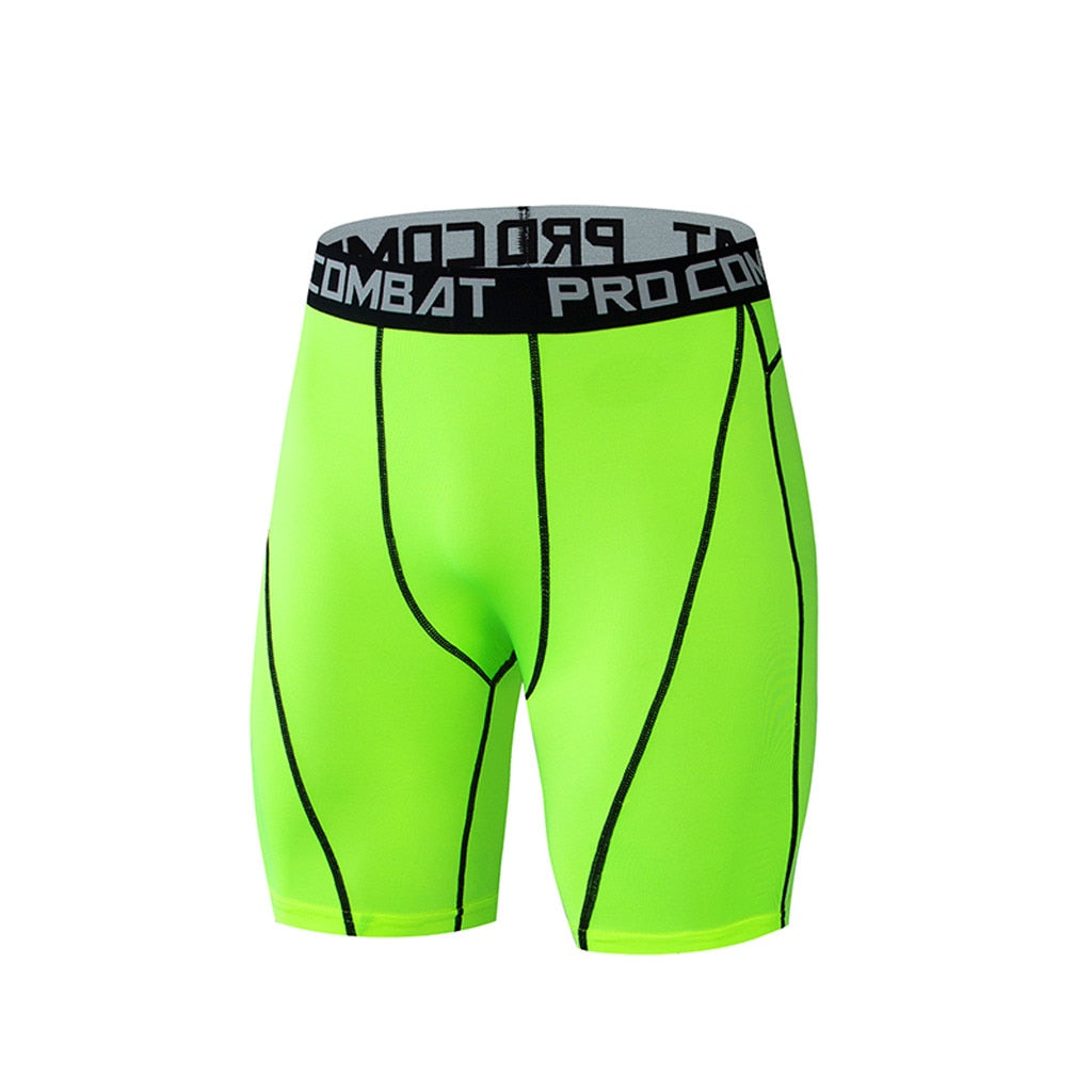 Short de compression uni pour homme