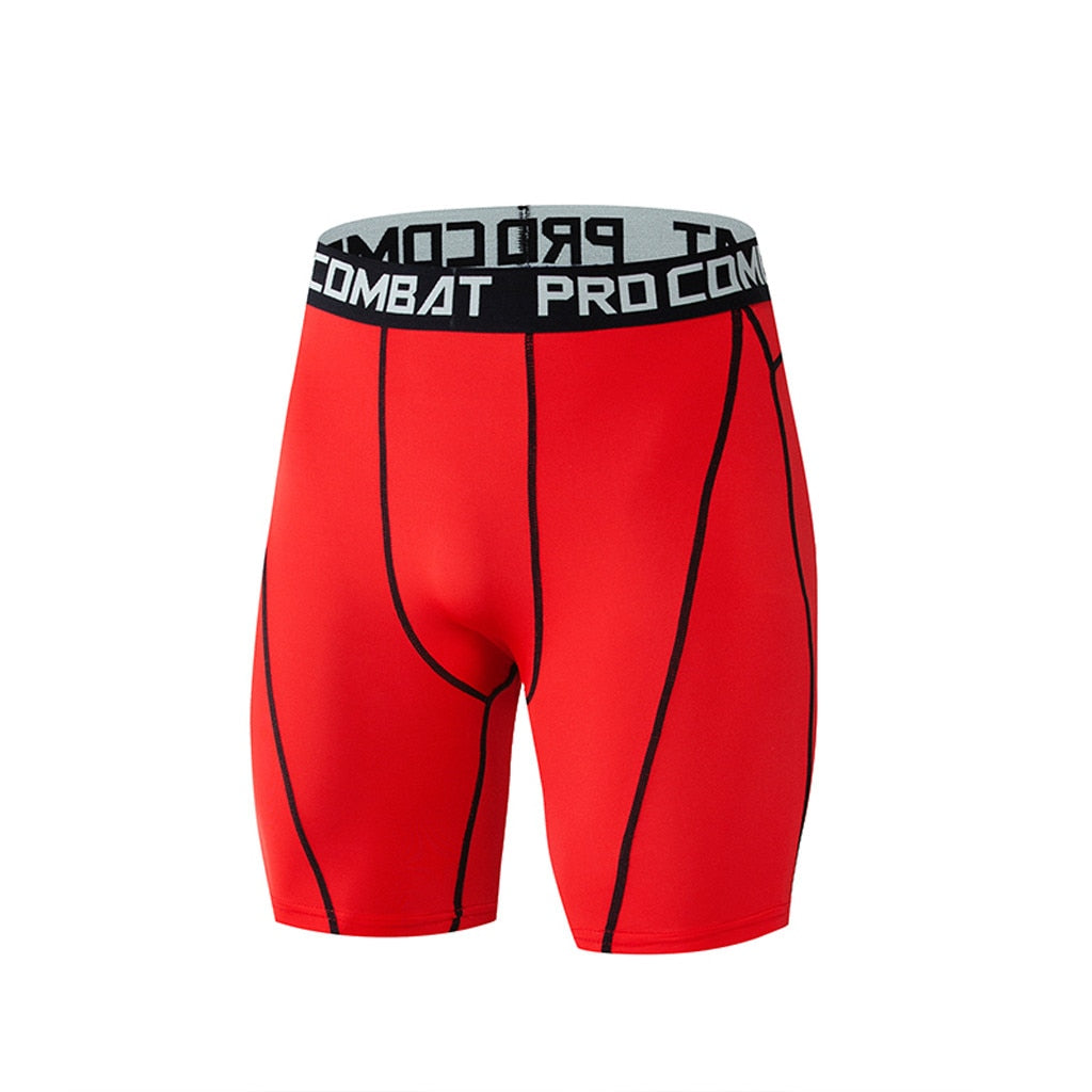 Short de compression uni pour homme