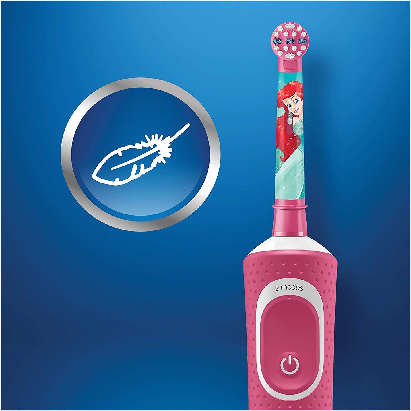 Brosse a dent électrique enfant rechargeable avec Princesses