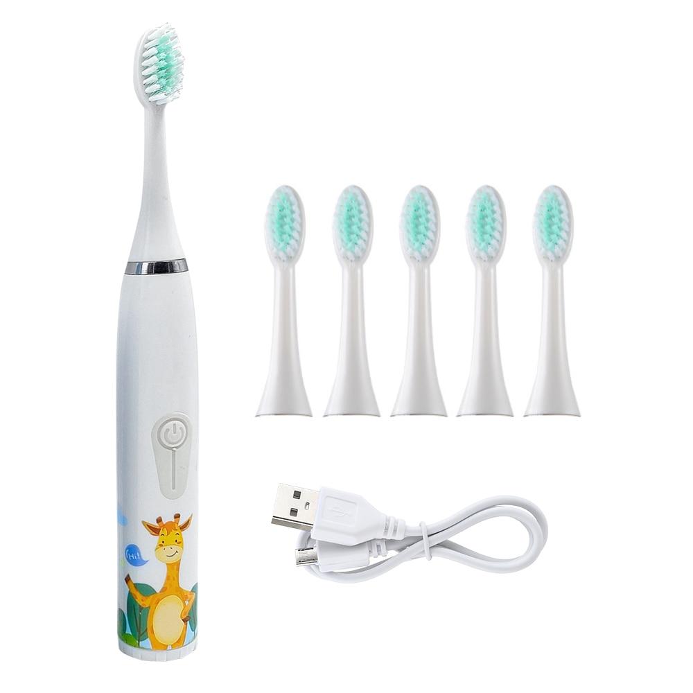 Brosse a dent électrique enfant avec tête de rechange