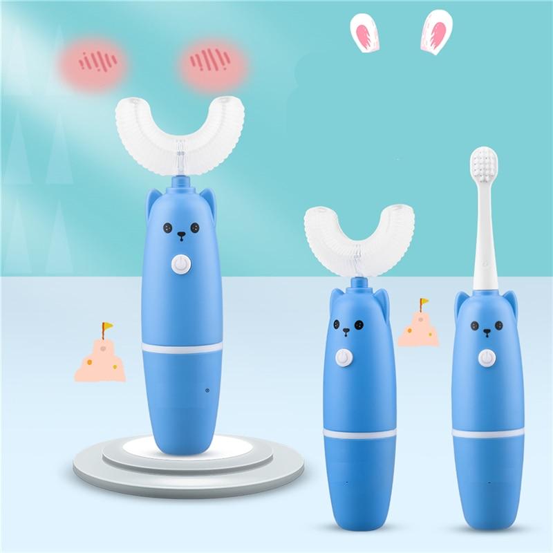 Brosse a dent électrique enfant type silicone