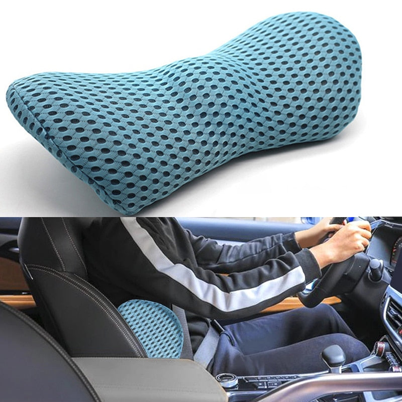 Coussin lombaire à mémoire de forme pour voiture