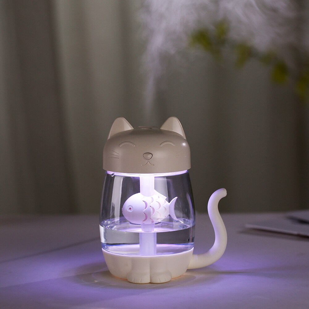 Humidificateur d'air pour bébé en forme de chat