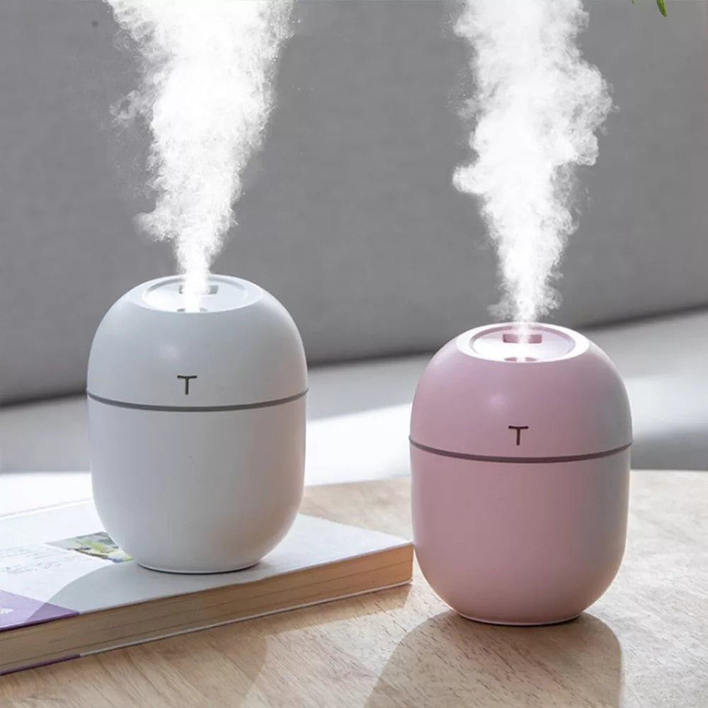 Mini air humidifier for home and car