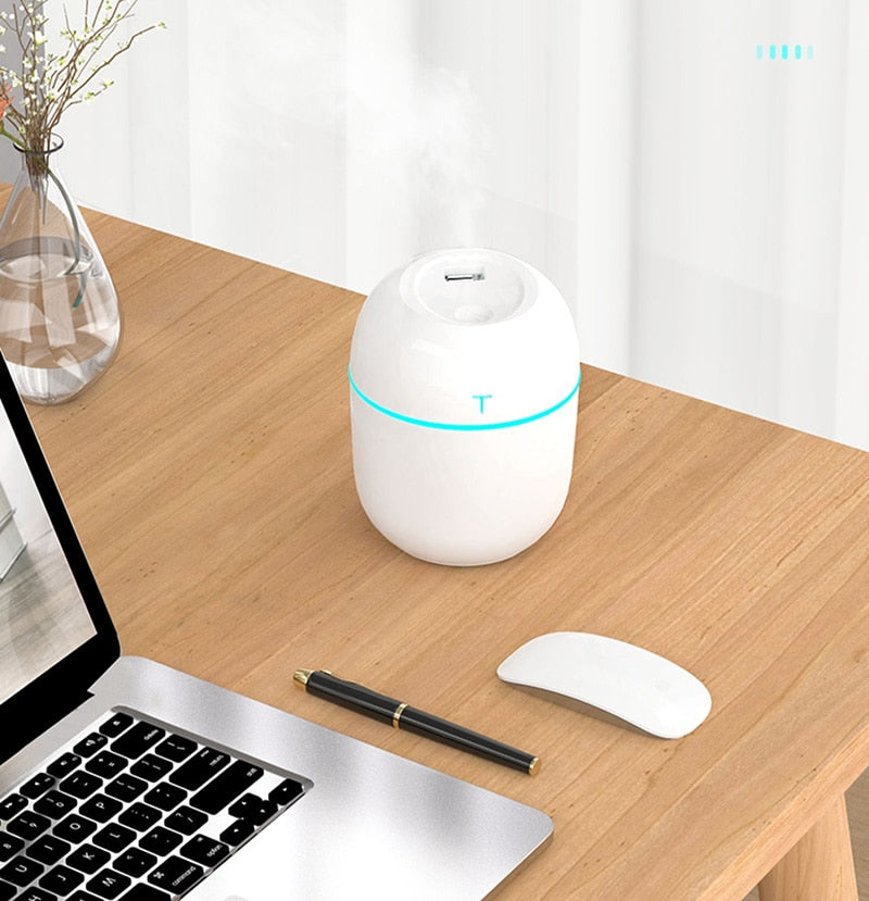 Mini air humidifier for home and car