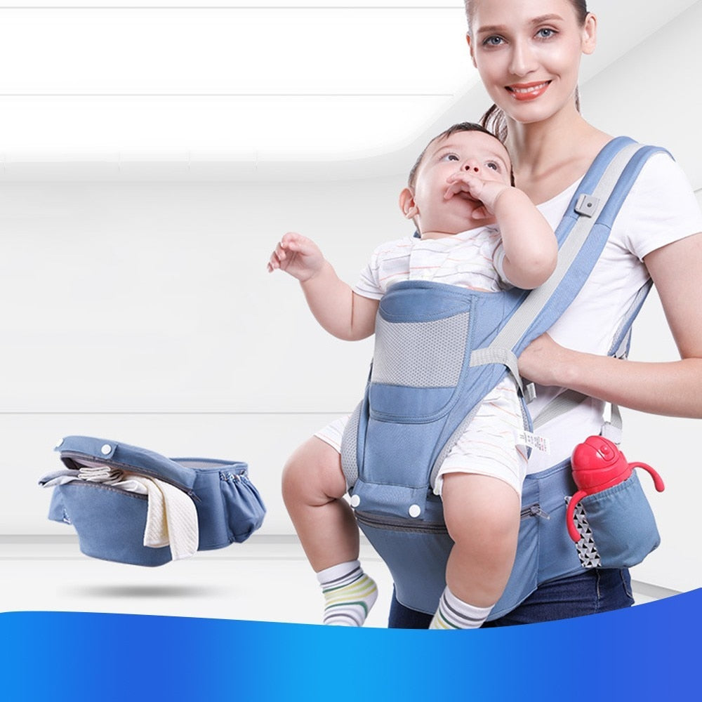 Porte-bébé ergonomique multi-porté