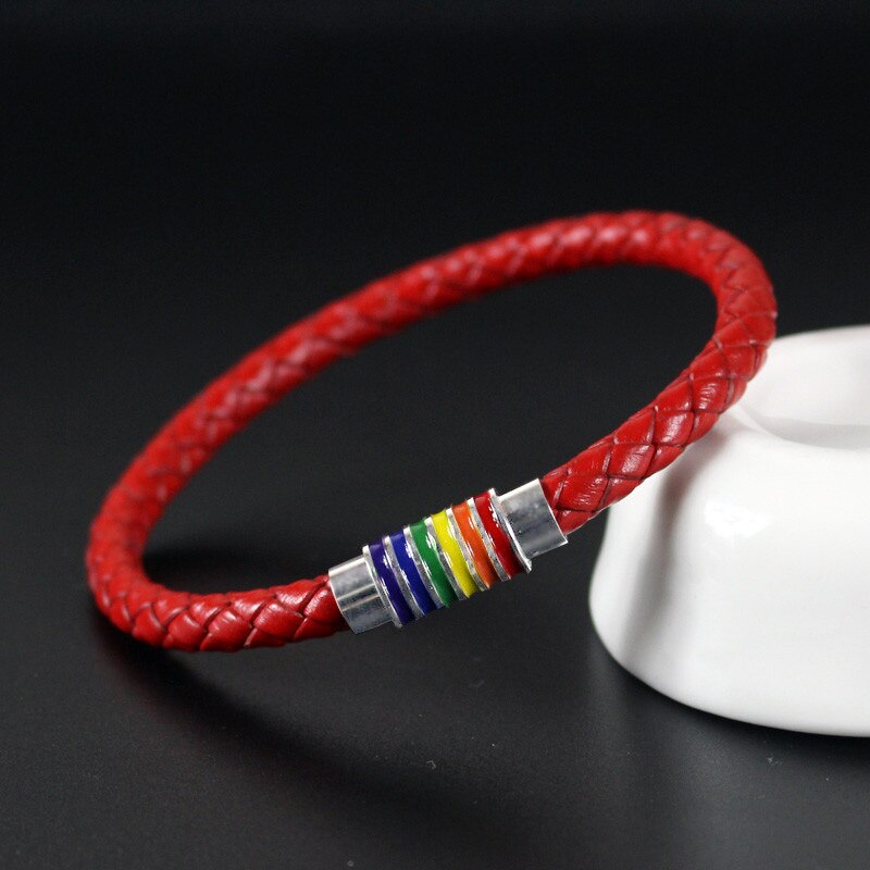 Bracelet anti-douleur en cuir véritable