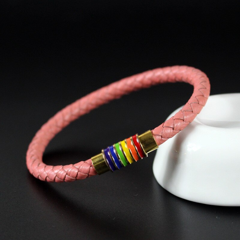 Bracelet anti-douleur en cuir véritable