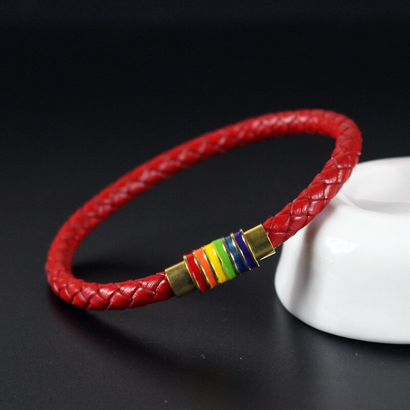 Bracelet anti-douleur en cuir véritable