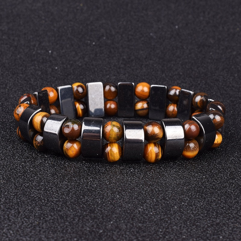 Bracelet anti-douleur œil de tigre