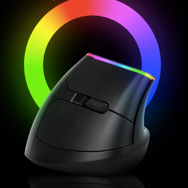 Souris ergonomique verticale sans fil