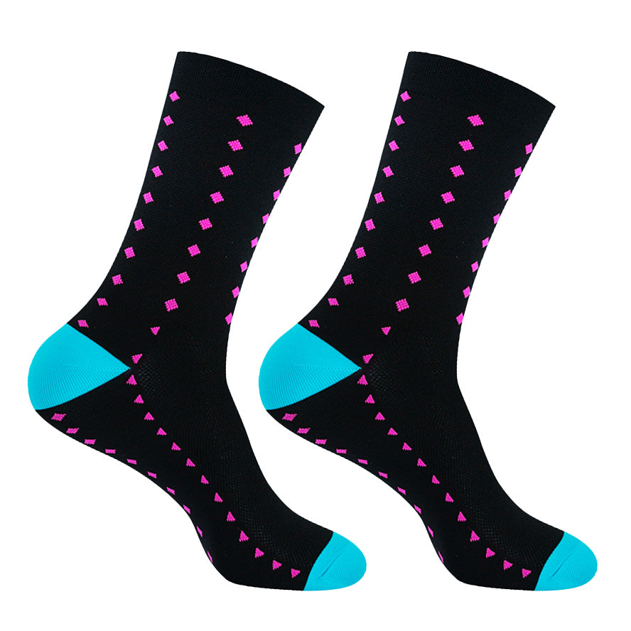 Petites chaussettes de compression colorées pour le sport