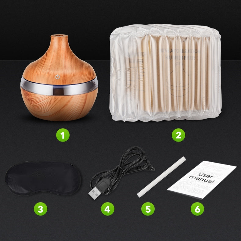 Humidificateur électrique et diffuseur d'huiles essentielles