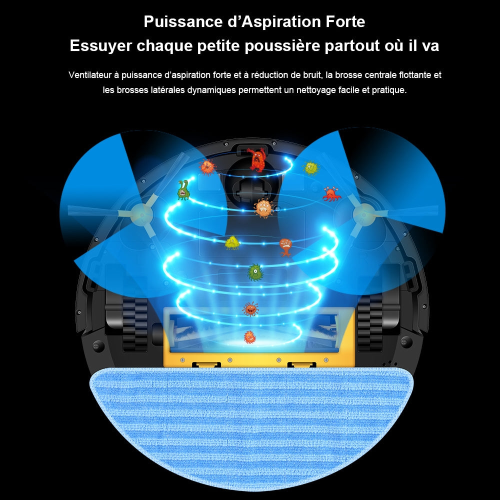 Aspirateur robot super intelligent