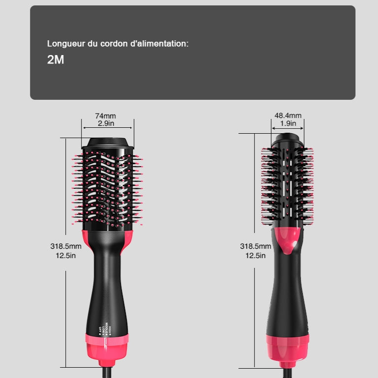 Brosse à air chaud et volumateur