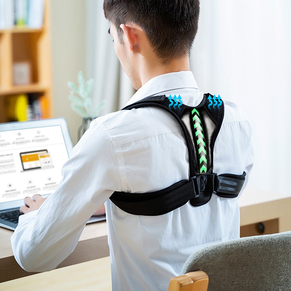 Correcteur de posture ajustable sur les épaules