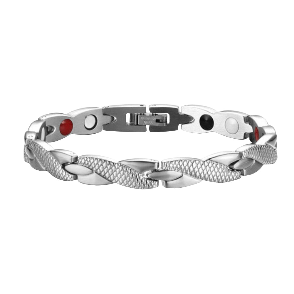 Bracelet de santé magnétique torsadé