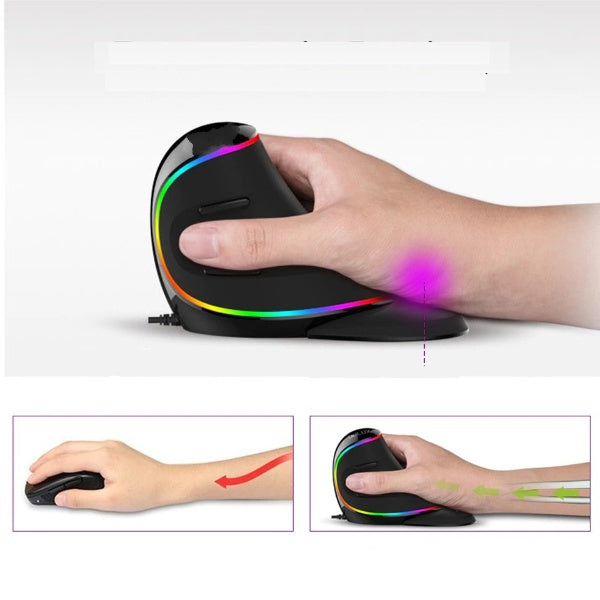 Souris ergonomique filaire