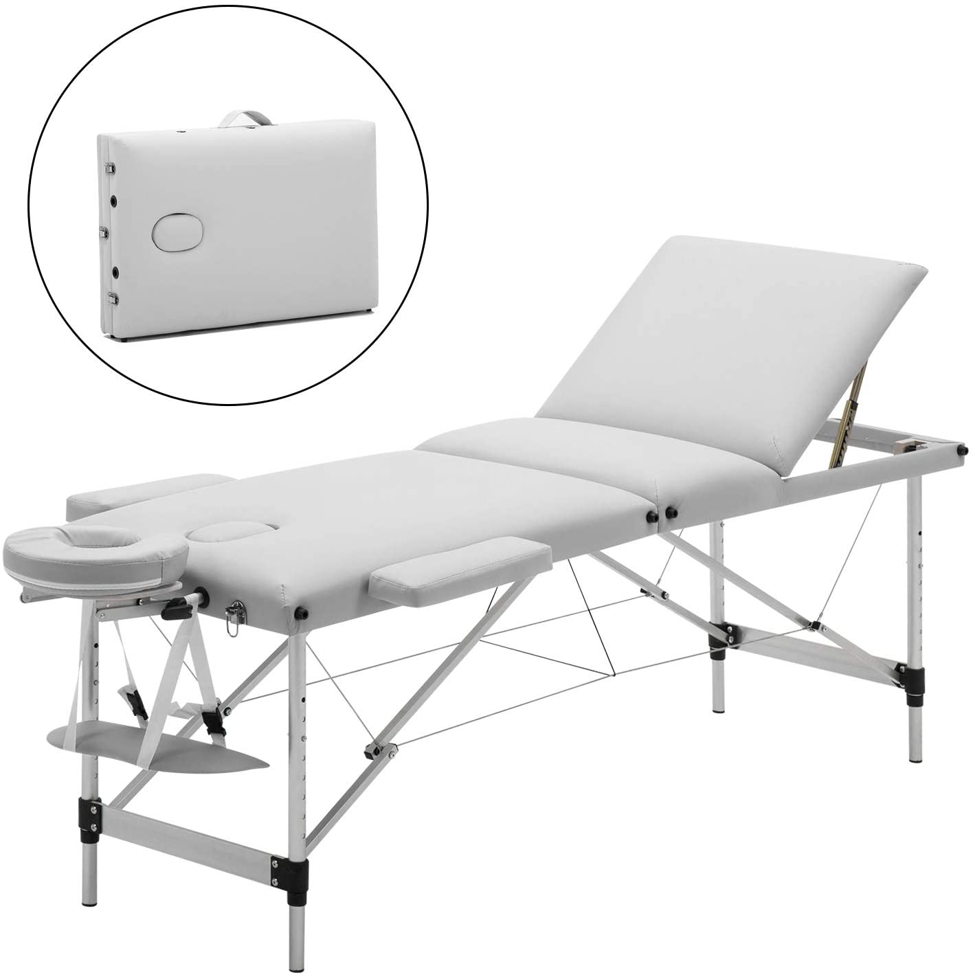 Lit de massage ergonomique pliable