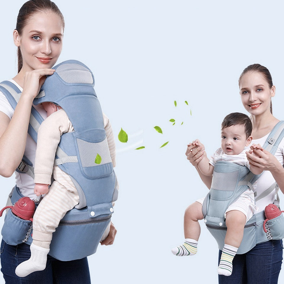 Porte-bébé ergonomique multi-porté