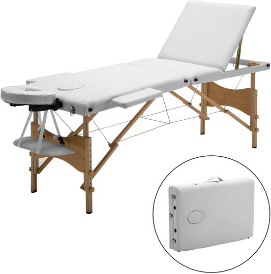 Table de massage pliante en bois