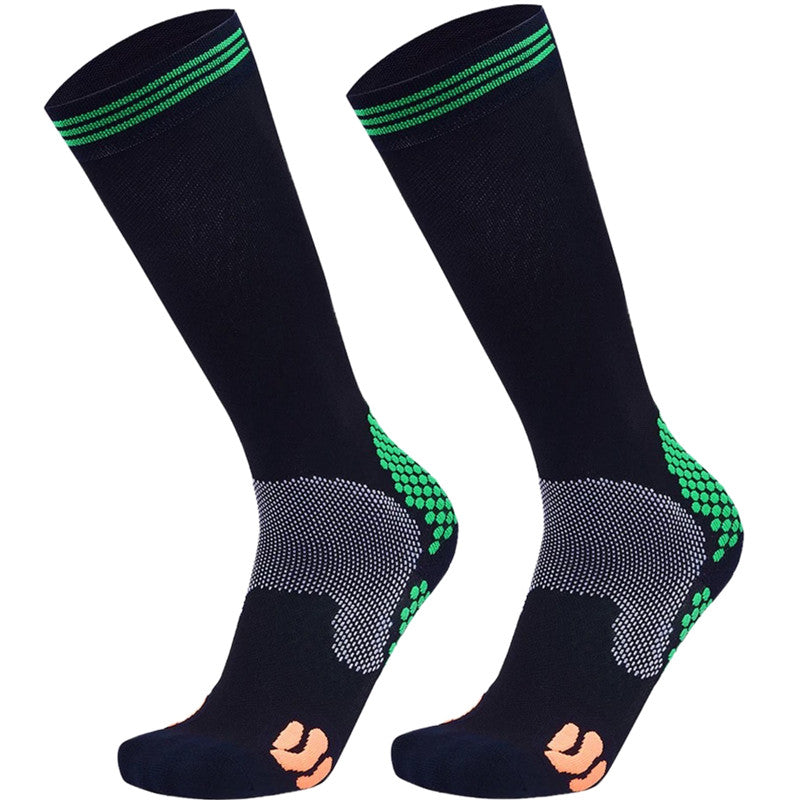 Longues chaussettes de compression médicales professionnelles